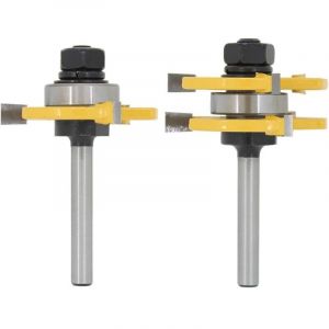 8 options - fraises defonceuse fraise a rainurer 6mm 8mm pour rainureuse bois parquet - fraise routeur pour rainureuse a fraise