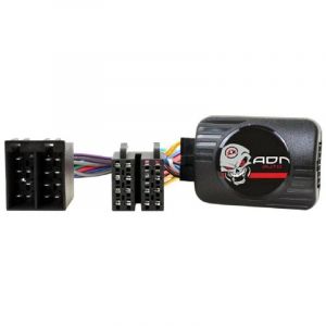Interface Commande au volant PG6K compatible avec Peugeot ap02 ISO Kenwood