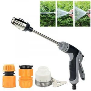 Nettoyeur haute pression, embout de tuyau d'arrosage, buse haute pression, rotation &agrave; 360&deg;, 3 modes de pulv&eacute;risation