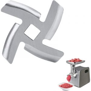 Lame de Hachoir, Lames pour Hachoir &agrave; Viande, Rechange de Remplacement pour Couteau en Croix de Hachoir &agrave; Viande Professionnel(46 mm)