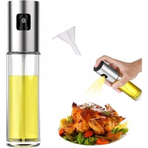 APEX Vaporisateur d'huile, flacon pulv&eacute;risateur d'huile et de vinaigre, flacon en verre de 100 ml d'huile d'olive, ustensiles de cuisine