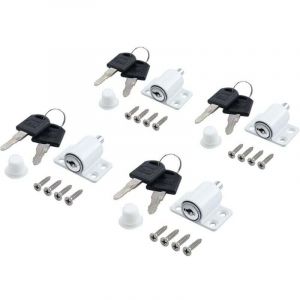 4pcs Verrous de Fen&ecirc;tre Porte Coulissante Patio Embrailleur Bloc Baie Vitr&eacute;e Coulissante Verrouillage Coulissant Serrure Porte Coulissant Restricteur