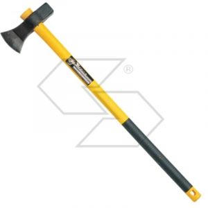 Masse &agrave; fendre en acier avec manche en fibre de verre de 100 cm poids 3.5 Kg