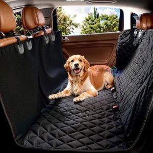 Animalerie Housse de Si&egrave;ge Arri&egrave;re pour Voitures Protection De Banquette Arri&egrave;re Imperm&eacute;able Hamac de voyage pour Chien Couverture
