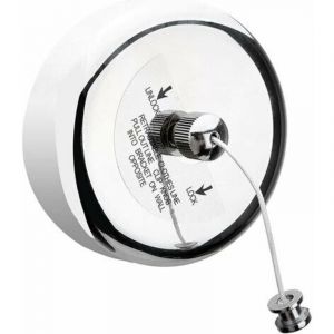 Acier Inoxydable R&eacute;tractable Corde &Agrave; Linge R&eacute;tractable &Eacute;tendoir &Agrave; Vetements Extensible 3,8M S&eacute;choir &Agrave; Linge R&eacute;tractable Int&eacute;rieur Extensible &Eacute;tendoir