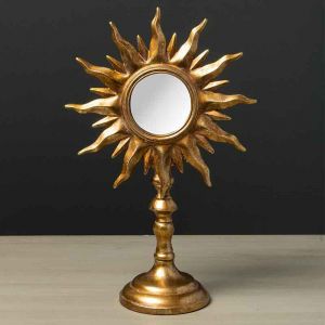 Miroir &agrave; poser Goldy 27x17x8cm