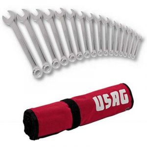 285 J/B16 Jeu de 16 clés mixtes dans un sac en nylon - Usag