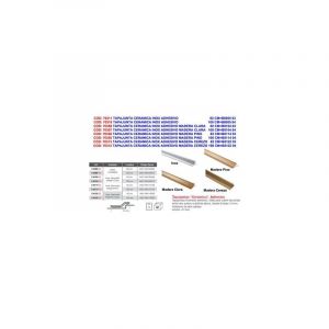 Solin Céramique Adhésif Bois Clair Inox 82CMB810403