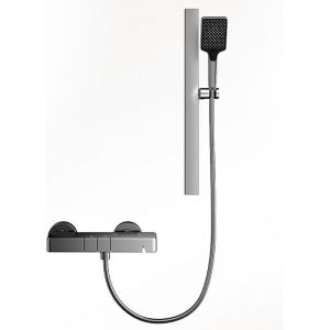 Aiperq - Mitigeur Baignoire avec Douchette, Robinet Baignoire avec Douchette Cascade Robinet Salle Bain Robinets de Douche et de Baignoire Double