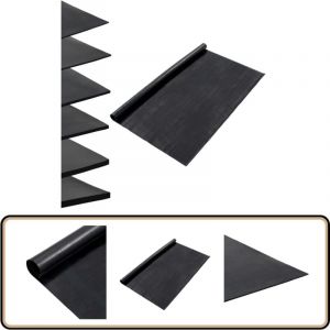 Vidaxl - Tapis en caoutchouc antidérapant 1,2x5 m 1 mm Lisse - Tapis De Sol - Tapis Caoutchouc - Tapis Antidérapant - Protection Sol - Protection