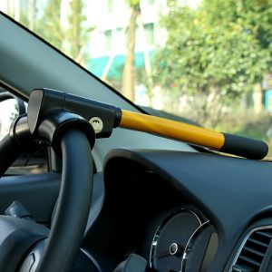 Survolez l'image pour zoomer Dispositif antivol universel de type T pour voiture Verrouillage du volant de voiture Verrouillage antivol