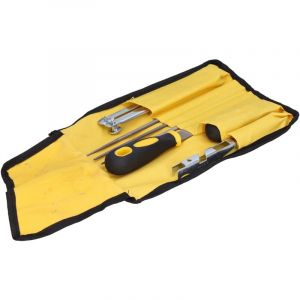 Aiguiseur de tron&ccedil;onneuse, outil de meulage portable pour tron&ccedil;onneuse, kit de meulage haute efficacit&eacute; 3/16" 5/32" 7/32" avec sac de rangement pour