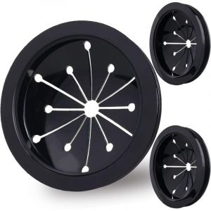 BEBUSINGOTO Lot de 3 déflecteurs d'évier anti-éclaboussures pour élimination des déchets, accessoires pour broyeur de déchets alimentaires, adaptés