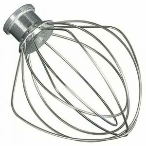 T&ecirc;te de Fouet de Rechange en Acier Inoxydable. Compatible avec KitchenAid K45WW KSM150 KSM160 K45 KSM90 Stand Mixer,Fouet a Fils, Acier Inoxydable et