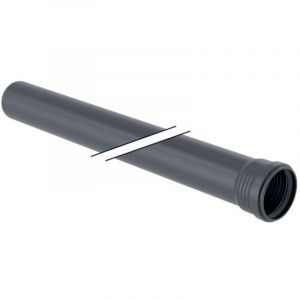 Silent Pro tuyau 393401141 dn 90, 250 mm, avec douille - Geberit