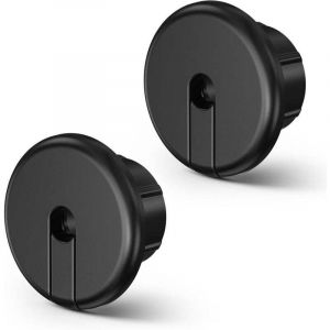 Passe-c&acirc;ble mural pour c&acirc;ble Ethernet Starlink Dishy, trou mural de 1 pouce, passe-c&acirc;ble pour c&acirc;ble Ethernet Starlink pour trous de fils de meubles