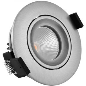 Marca - Noxion Spot led Aqua inclinable ignifugé Aluminium 6W 400lm 36D -