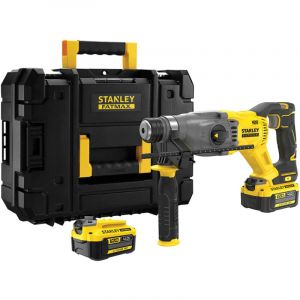 Marteau perforateur Stanley Fatmax Sfmch 900M22 + 2 batteries-chargeur - mallette