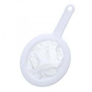2 Pi&egrave;ces Passoire &agrave; Mailles Fines Passoire &agrave; Yaourt en Maille de Nylon Passoire en Plastique &agrave; Mailles Ultra Fines Mini Passoire &agrave; Jus Passoire &agrave;