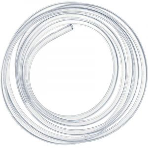 Tuyau pvc Souple Transparent 2 Mètres, 16 × 20mm Tube Flexible de Pression