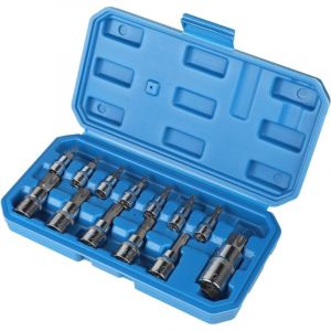 Douille Torx Male 1/2'', 1/4'', 3/8'', Embout Torx 6 Pans T8 T10 T15 T20 T25 T27 T30 T40 T45 T50 T55 T60 T70, Douille Allen
