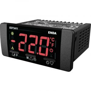 Enda - EDT3411-230-08 Régulateur de température ntc -60 à +150 °c Relais 8 a (l x h) 77 mm x 35 mm W350932