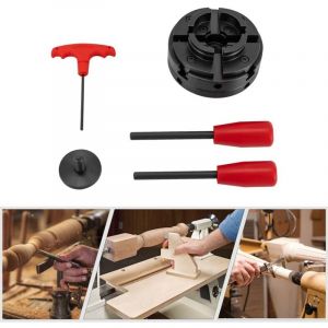 Mandrin à 4 mors Mandrin pour tour à bois Mandrin à centrage automatique Chuck M182,5 mm