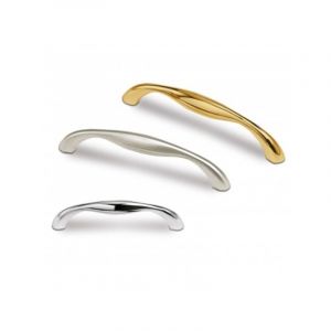 Poign&eacute;e Bell 7051 - talla Chrom&eacute; brillant. 112x13x31mm. Entraxe 96mm.