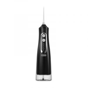 Jet Dentaire Hydropulseur Portable, Jet Dentaire Sans Fil Rechargeable avec 4 Modes Capacité de 310 ml IPX7 Étanche