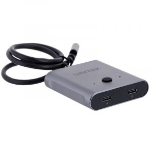 Commutateur de signal bidirectionnel Unitek usb-c, 2 en 1 sortie 4K