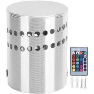 3W RGB Spirale LED Applique Murale Plafonnier T&eacute;l&eacute;commande Applique Murale pour Couloir AC 85-265V