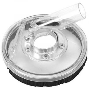 Capot de protection, d’aspiration de poussière pour meuleuse, avec raccord d'aspiration 80-125mm