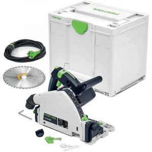 Scie plongeante filaire TS55 FEBQ PLUS + 1 lame de scie circulaire Wood universal HW 160x1.8x20 W28 - FESTOOL GMBH
