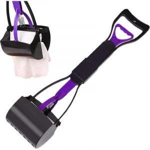 Pelle &Agrave; Caca pour Animaux De Compagnie, Pelle Ramasse Crottes pour Chien, Pelle &Agrave; M&acirc;choire Stable Facile, Pelle &Agrave; Caca Pliable