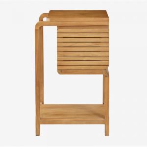 Ensemble de meubles de salle de bain en bois de teck Bradley SKLUM