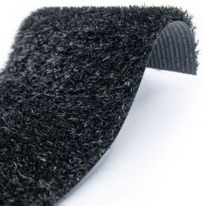 Gazon artificiel Expo class&eacute; feu - Noir - 22 mm - Rouleau de 2m x 3m