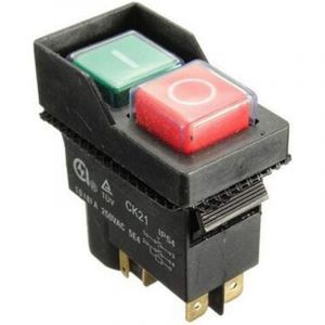 B&eacute;tonni&egrave;re &Eacute;lectrique sur Le Commutateur Off Interrupteur &eacute;lectromagn&eacute;tique CK21B/250V 5PIN