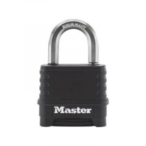 Master Lock - Cadenas a combinaison Excell Zinc 57 mm Noir M178EURD