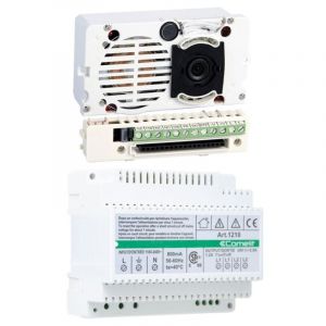 Kit visiophone Comelit audio et vid&eacute;o de base syst&egrave;me &agrave; 2 fils 9000