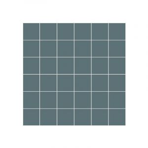 Carrelage grès cérame TONO Mosaïque 5x5 cm Bleu - Mat - boîte de 0.45 m2 - Mosaïque 5x5 cm Bleu - boîte de 0.45 m2 - Mosaïque 5x5 cm Bleu - boîte de