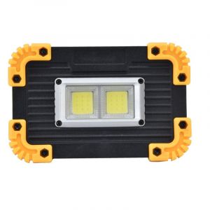 Mini lumi&egrave;re d'inondation led cob lumi&egrave;re d'inondation d'urgence usb charge Double carr&eacute; Camping lumi&egrave;re tente lumi&egrave;re de travail pour l'ext&eacute;rieur