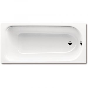 Kaldewei - Saniform Plus 170 x 75 cm Baignoire droite 123 l en acier &eacute;maill&eacute;, sans pieds, blanc alpin (112600010001)