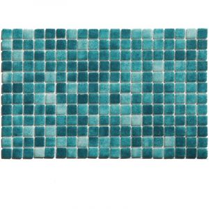 Ilcom - Mosa&iuml;que en verre press&eacute; sur maille pour piscine 32.5cm x 51.5cm - Bahamas Pool