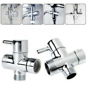 Robinet Inverseur 3 Voies De Remplacement Robinet De Douche 1/2" 3/4" 79352
