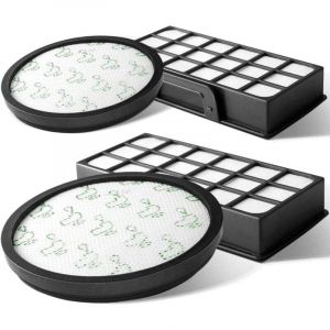Lot de 2 filtres HEPA pour aspirateurs Rowenta Silence Force Cyclonic 4AAAA (mod&egrave;le RO76xx) RO7681EA RO7691EA RO7690EA RO7649EA RO7647EA RO7663EA