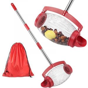 Ramasse Ramasse Noix, Ch&acirc;taignes Et Marrons Noix, Ramasse and Collecteur Rouleaux Noix Ch&acirc;taignes Rouleau Ramasseur avec Poign&eacute;e Longue R&eacute;glable