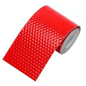 Ruban r&eacute;fl&eacute;chissant, ruban r&eacute;fl&eacute;chissant de s&eacute;curit&eacute; autocollant de s&eacute;curit&eacute; r&eacute;fl&eacute;chissant autocollant d'avertissement 5 x 300 cm ruban de marqueur