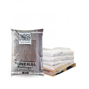 Paillage min&eacute;ral en pouzzolane rouge 7/15mm, 10 sacs de 20l - KOM31-10x20
