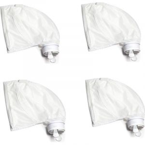 4pcs Sacs de nettoyeur de piscine,Sac Pour Robot robot piscine, remplacement de la poche en nylon pour de Polaris 280&480 Sac de Filtration Universel