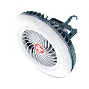 Soleil - lifcausal Ventilateur Plafonnier led 2 en 1 avec Crochet Magnétique pour Camping, Bureau, Voiture et Dortoirs (Usage Intérieur/Extérieur)